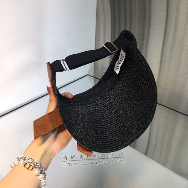 LOEWE新品女士帽子 羅意威可折疊空頂帽  mm1507
